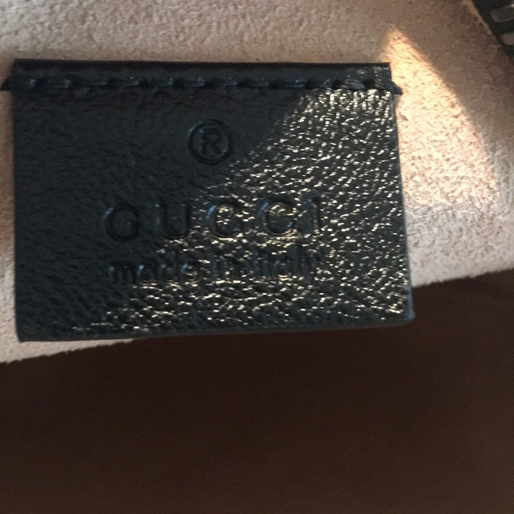 Sold on ♏️ NWT Gucci Marmont Blk - Picture 5 of 13